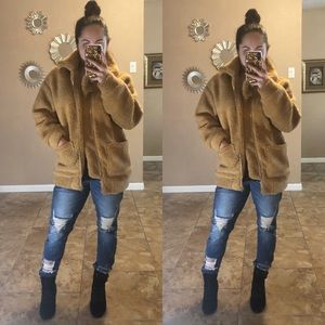 Brown Teddy Bear Jacket
